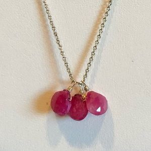 Sundance Pink Gemstone Necklace